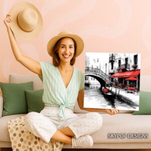 Venice Canal Cafe Art