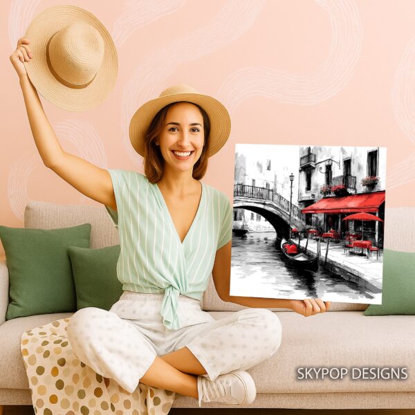 Venice Canal Cafe Art