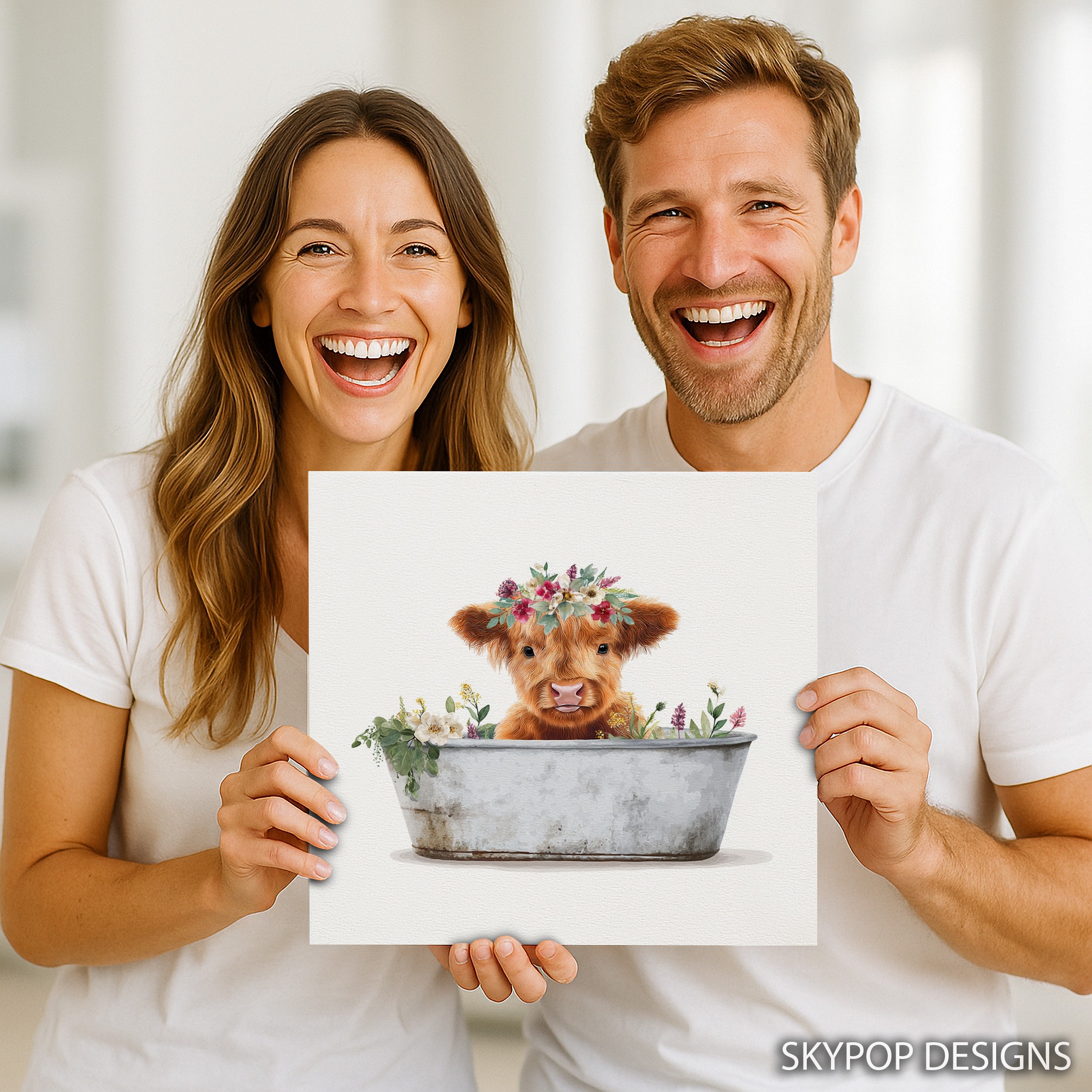 3.jpg Highland Cow Art