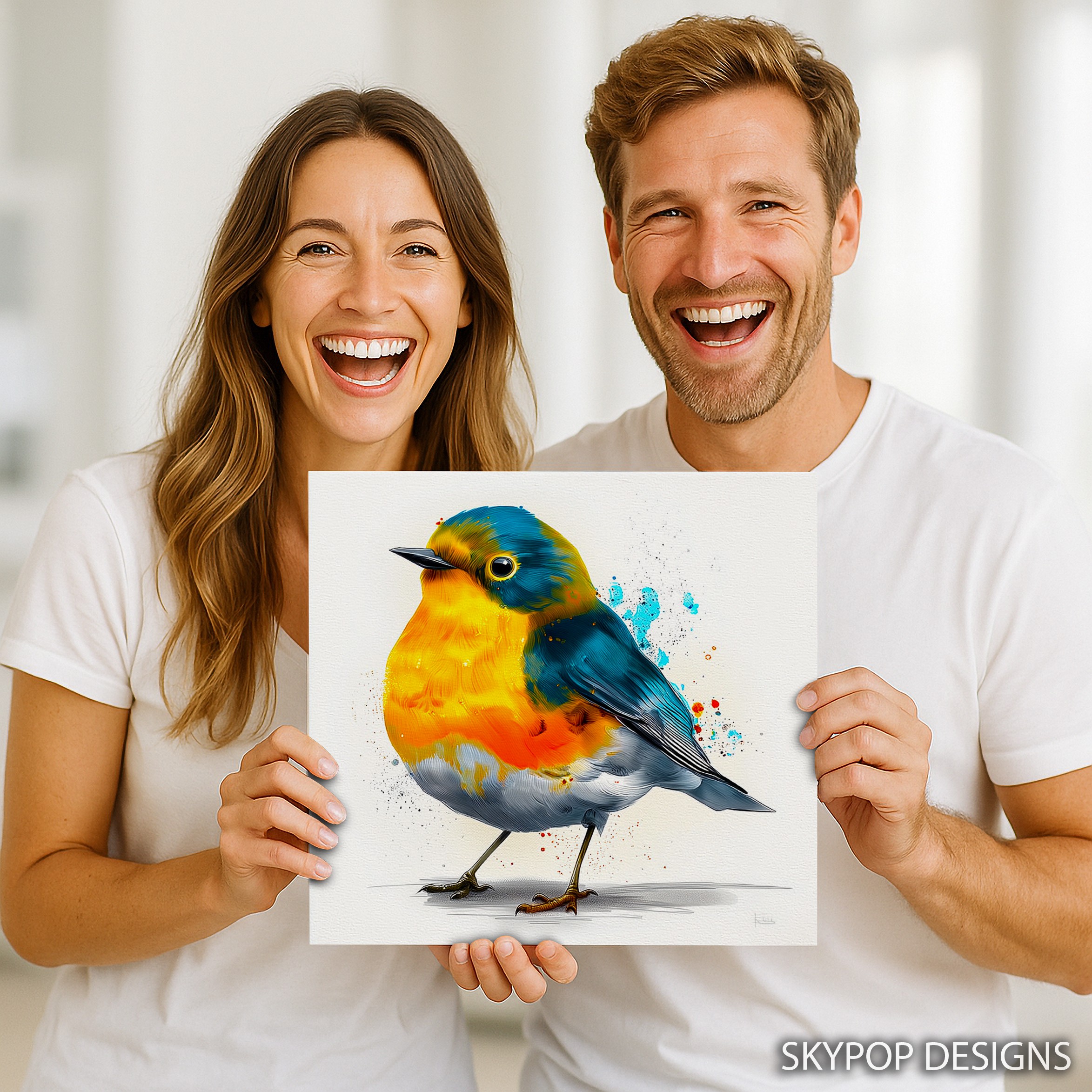 3.jpg Colorful Bird Art