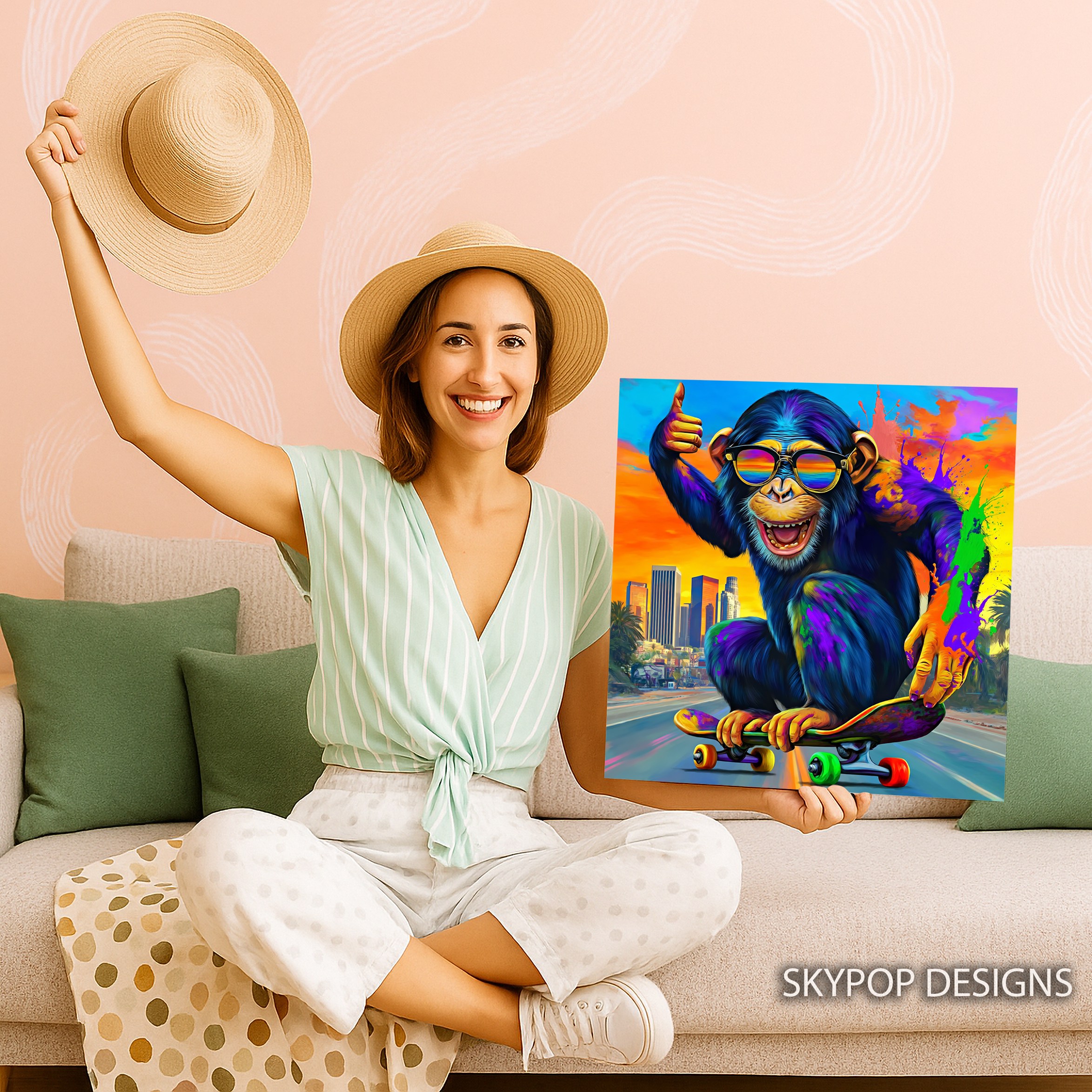 3.jpg Chimpanzee Art