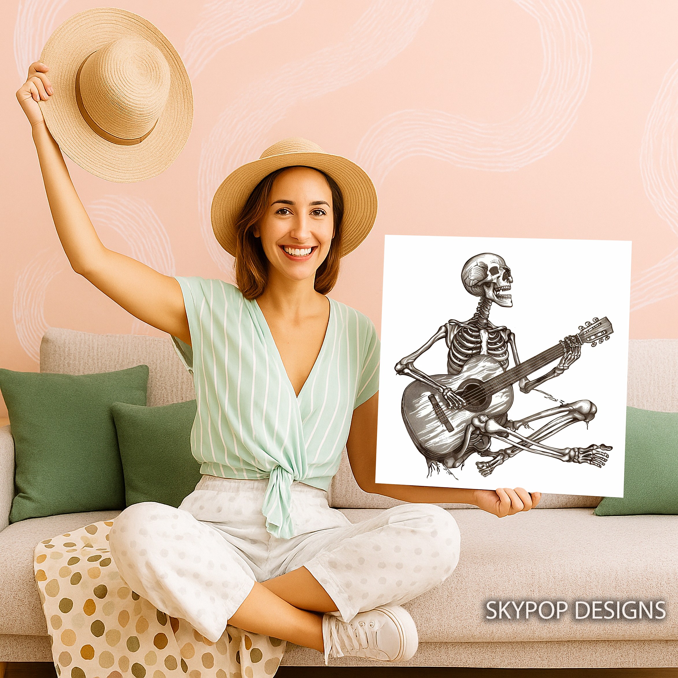 3.jpg Skeleton Guitarist Art