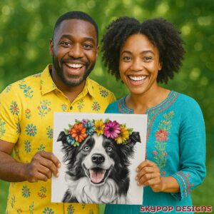 Border Collie Art