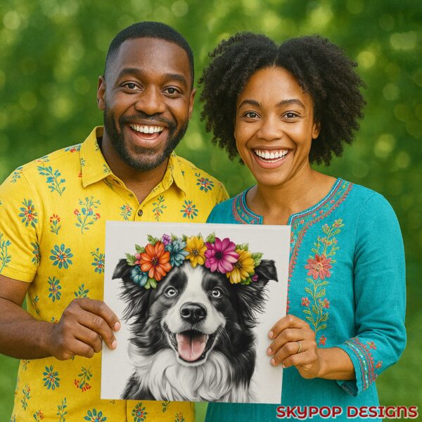 Border Collie Art