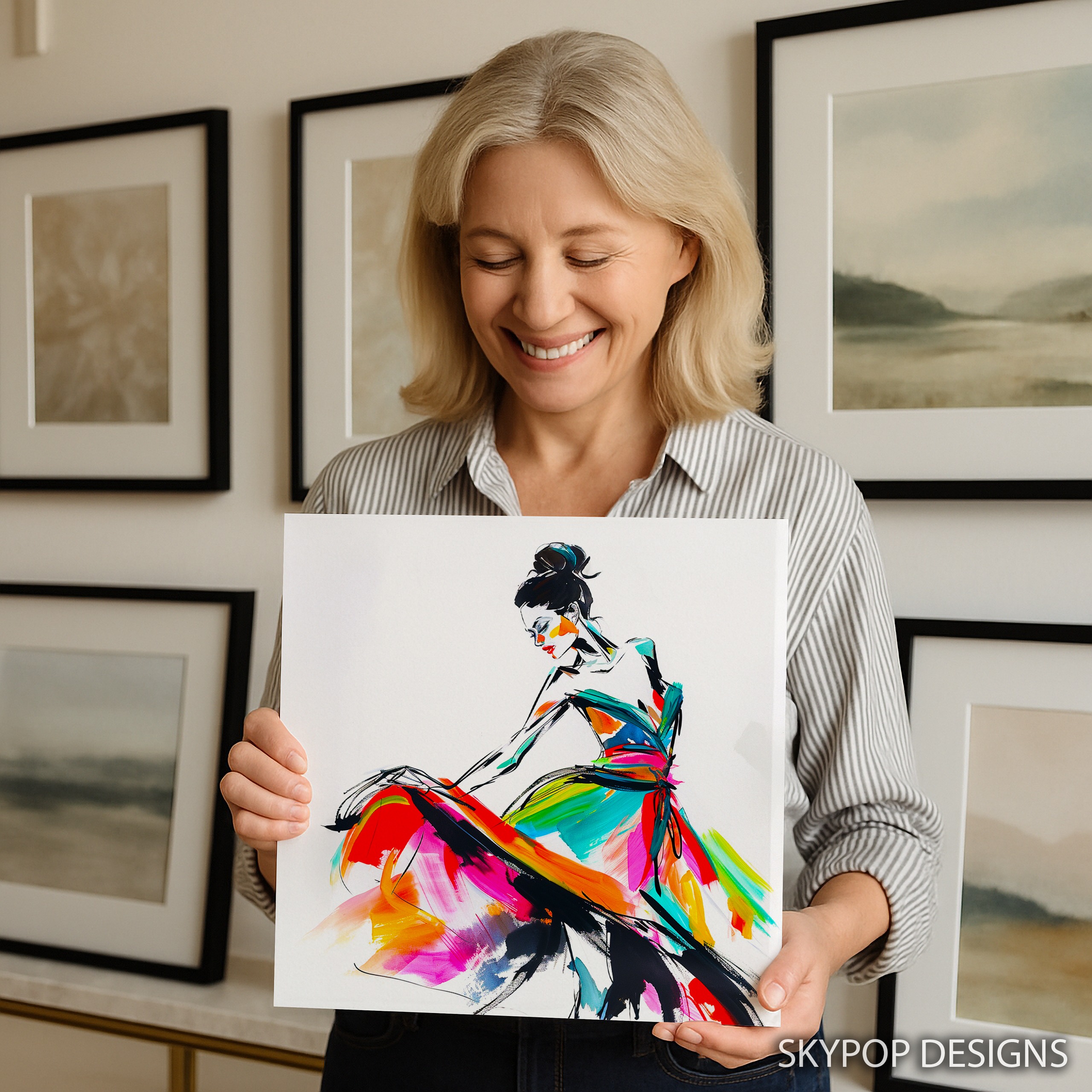 3.jpg Colorful Dancer Art