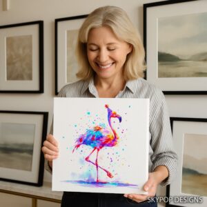 Flamingo Party Art