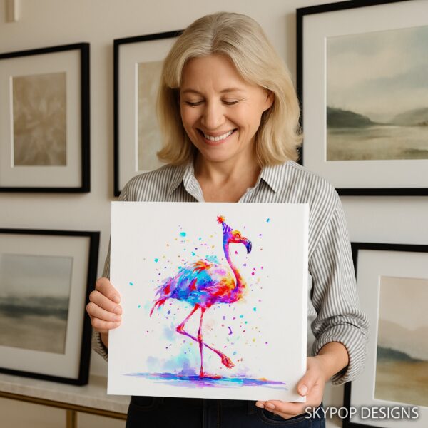 Flamingo Party Art