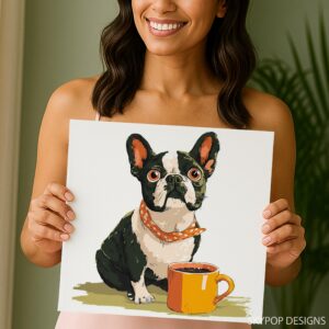 French Bulldog Art