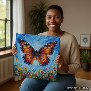 Butterfly Meadow Art