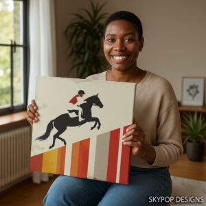 Horse Jump Chart Art