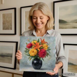 Vibrant Bouquet Art