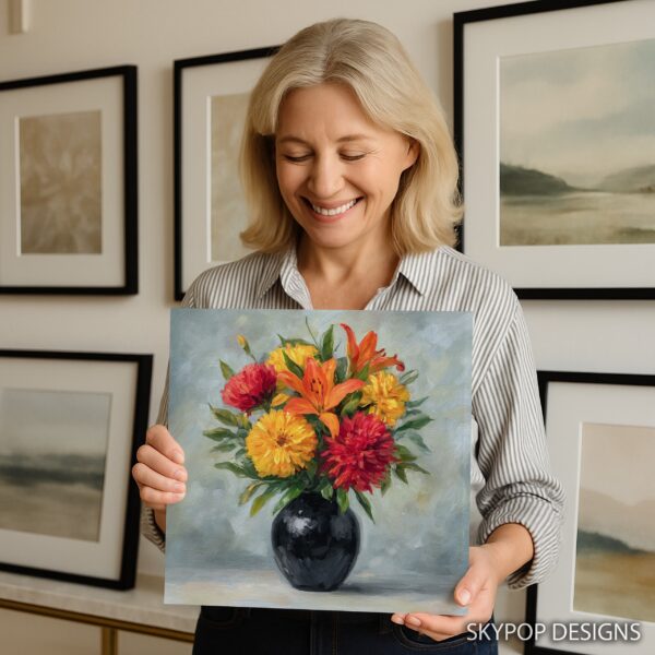 Vibrant Bouquet Art