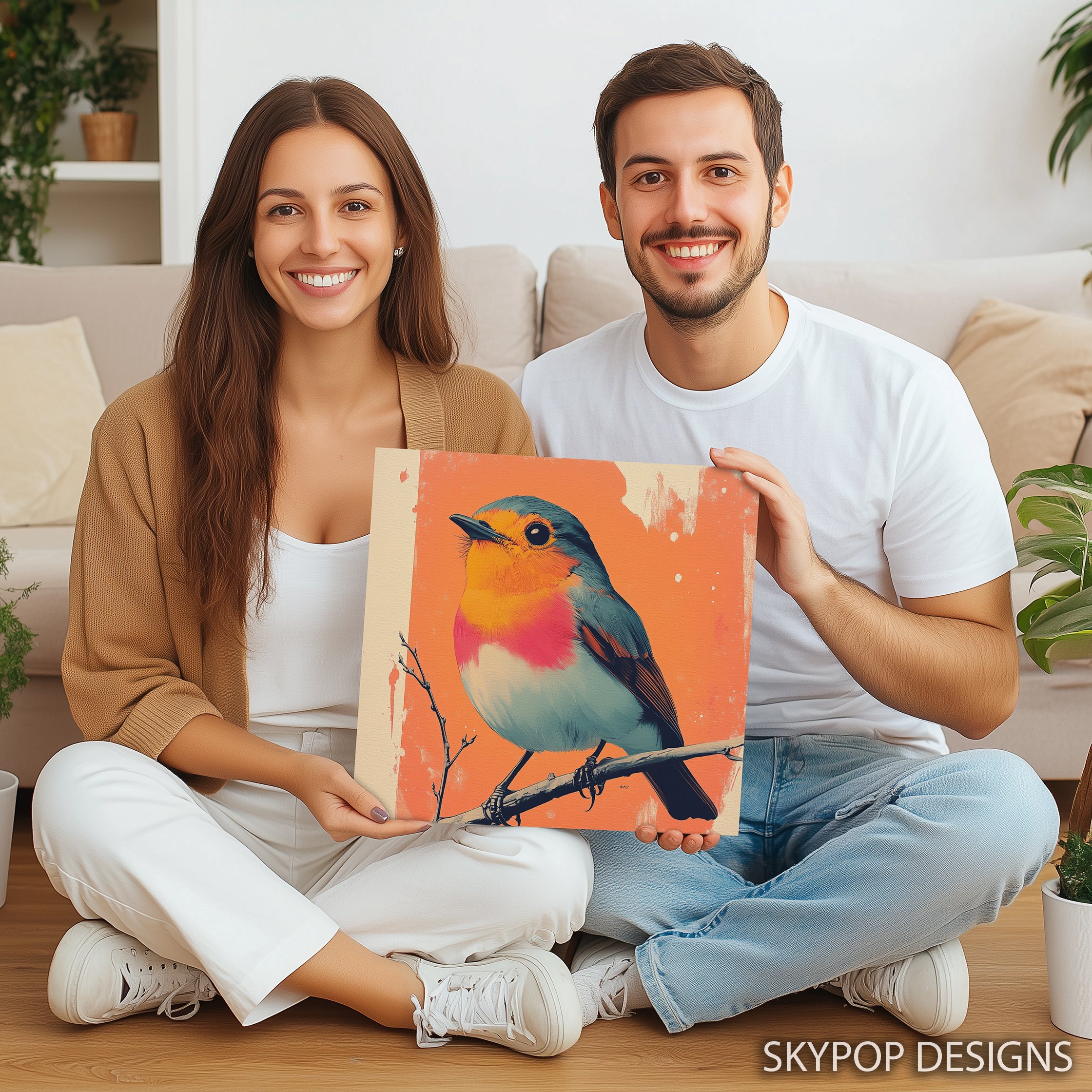 3.jpg Robin Bird Art