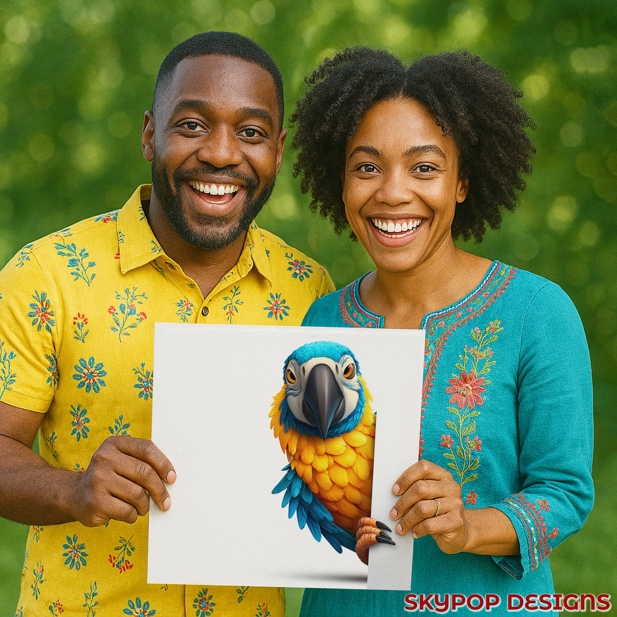 3.jpg Parrot Art