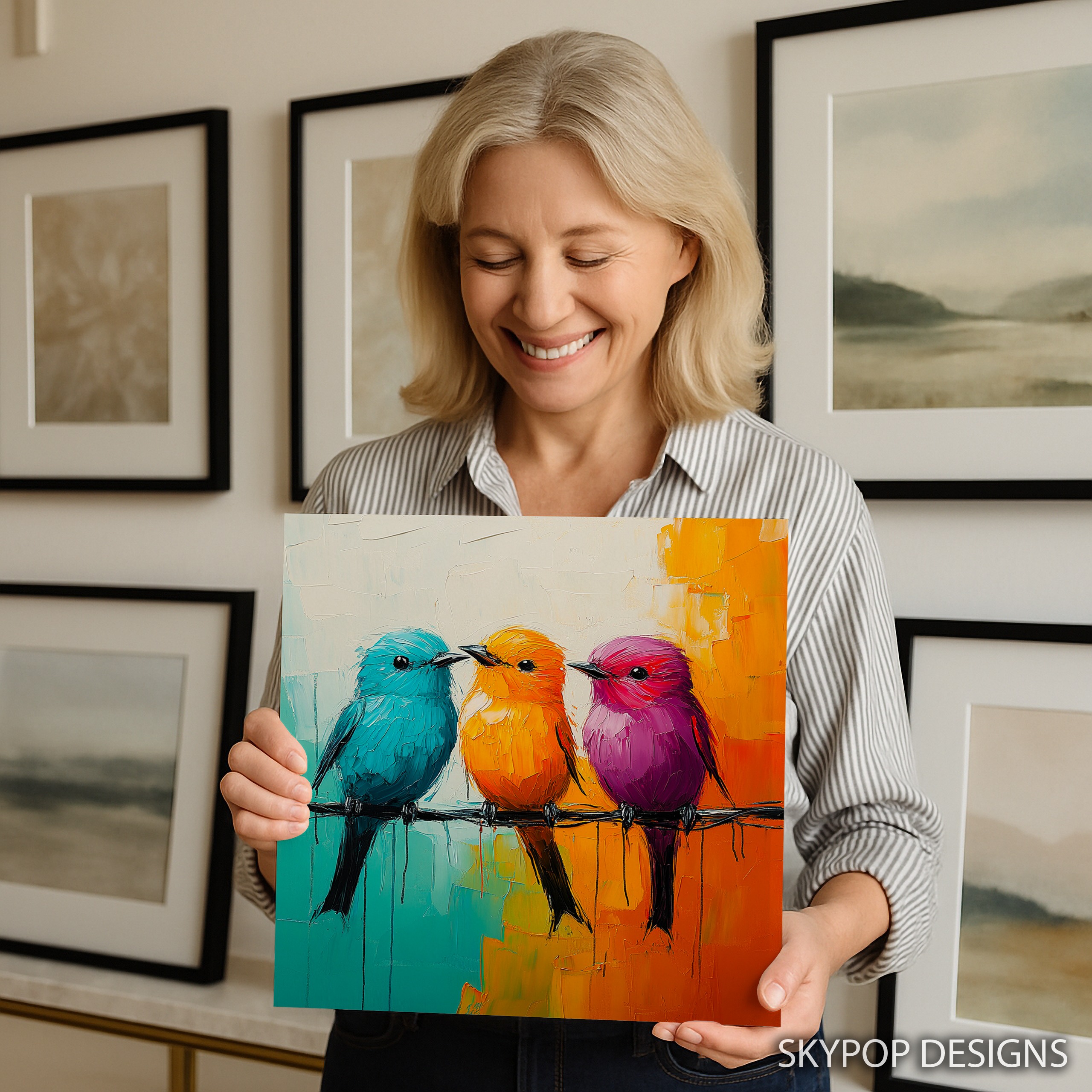 3.jpg Colorful Birds Art
