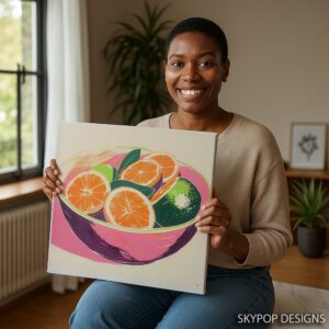 Citrus Bowl Art
