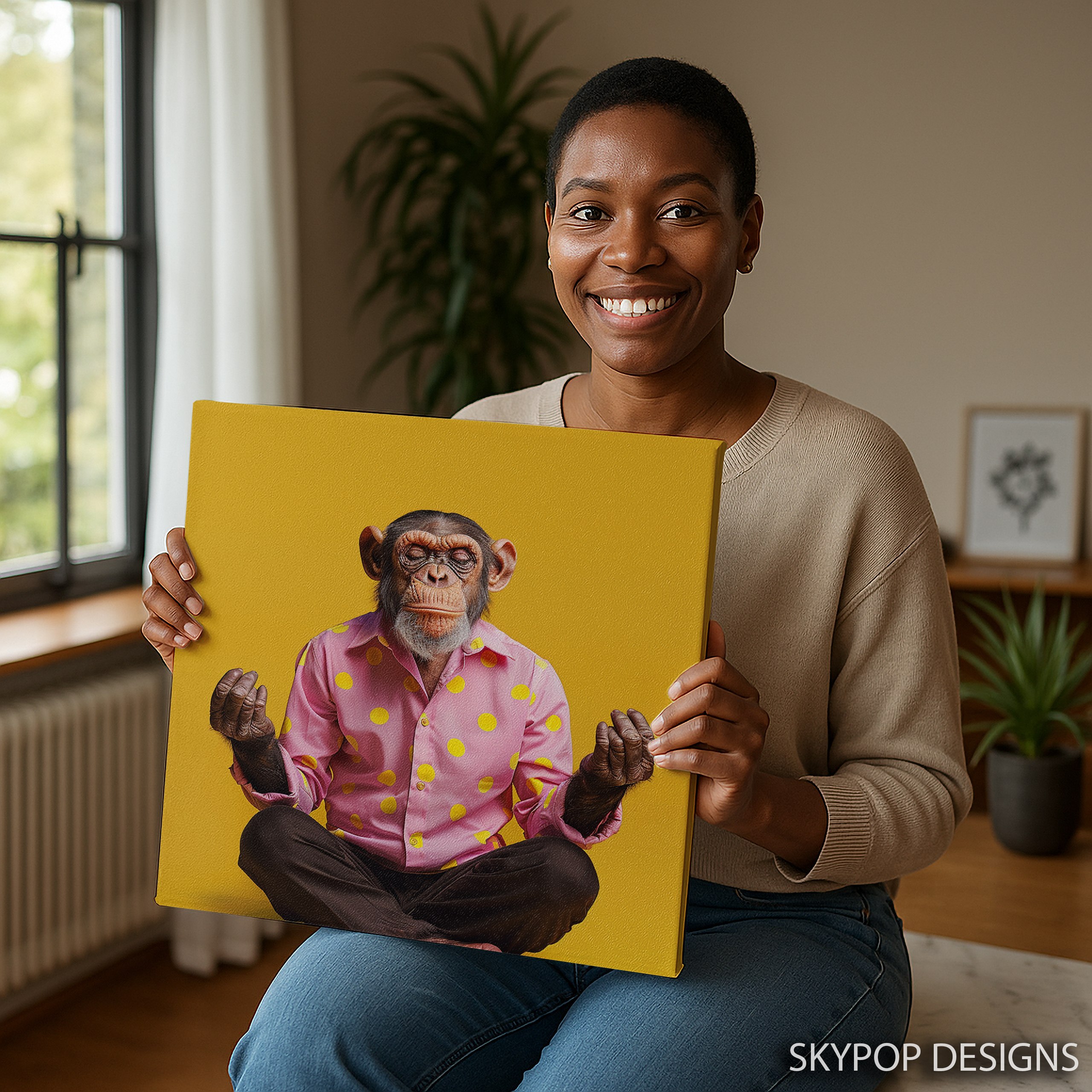 3.jpg Chimpanzee Art