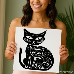 Black Cat Art