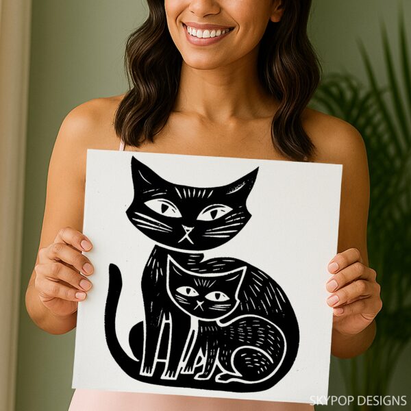 Black Cat Art