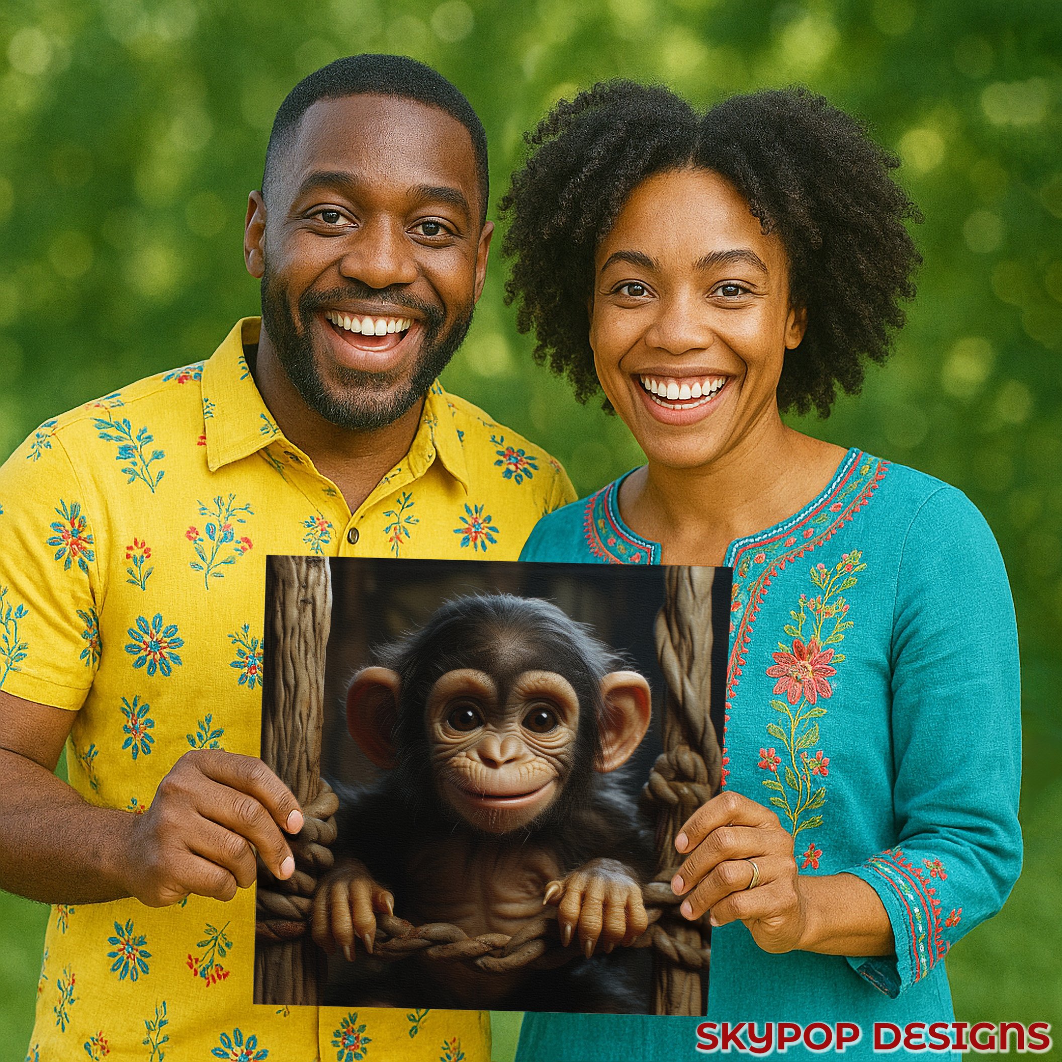 3.jpg Chimpanzee Art