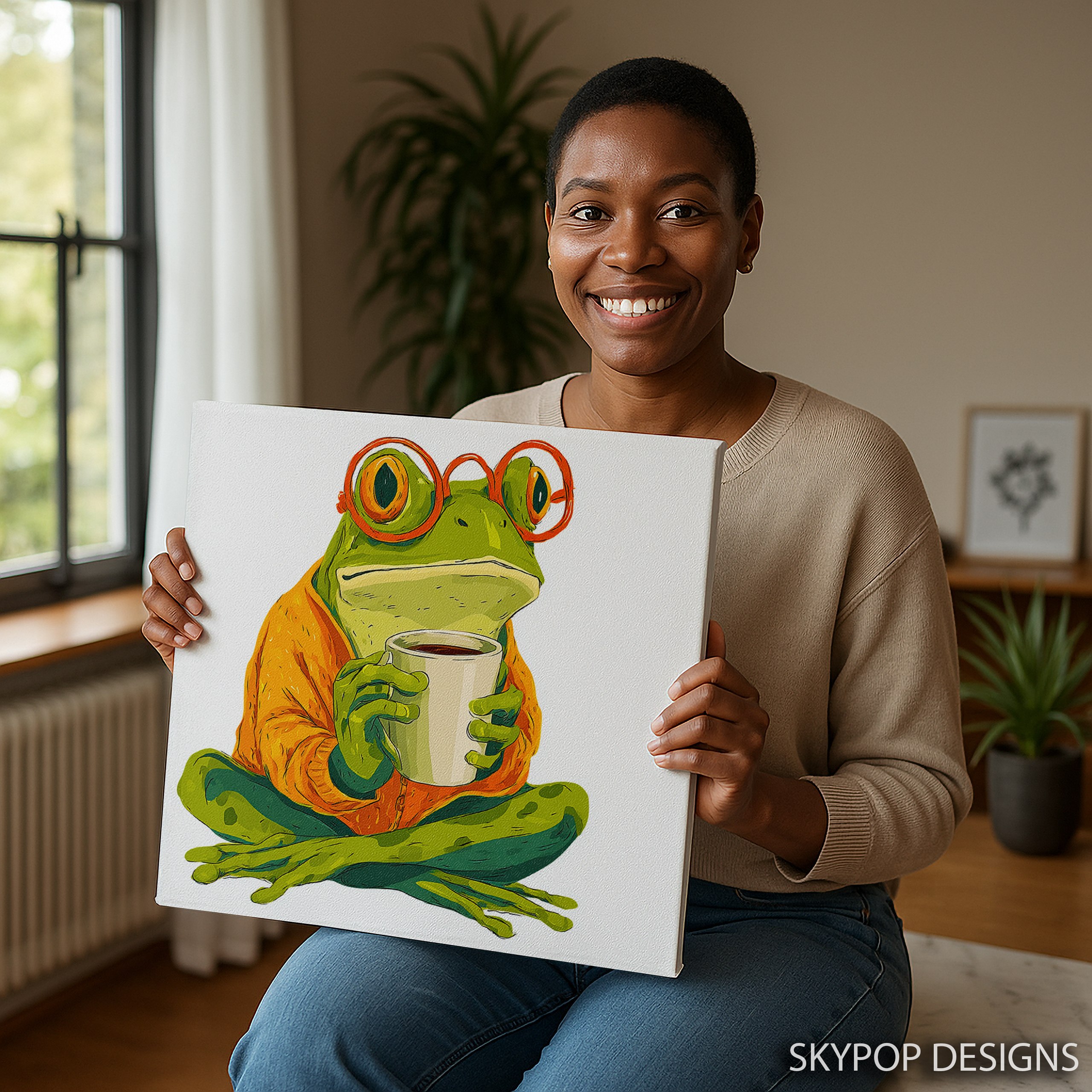 3.jpg Coffee Frog Art