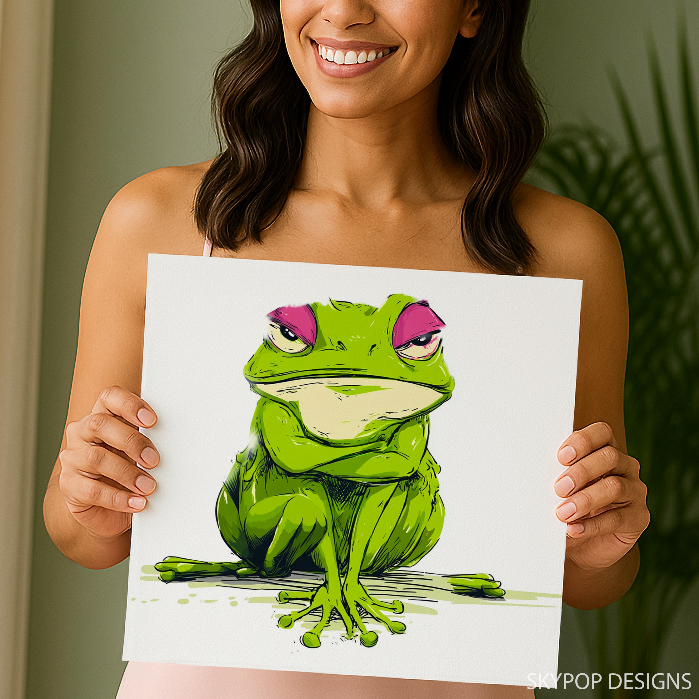 3.jpg Grumpy Frog Art