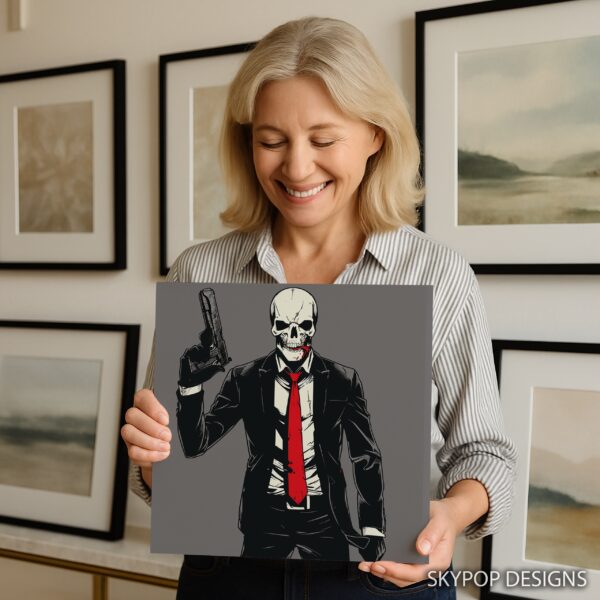 Skull Hitman Art