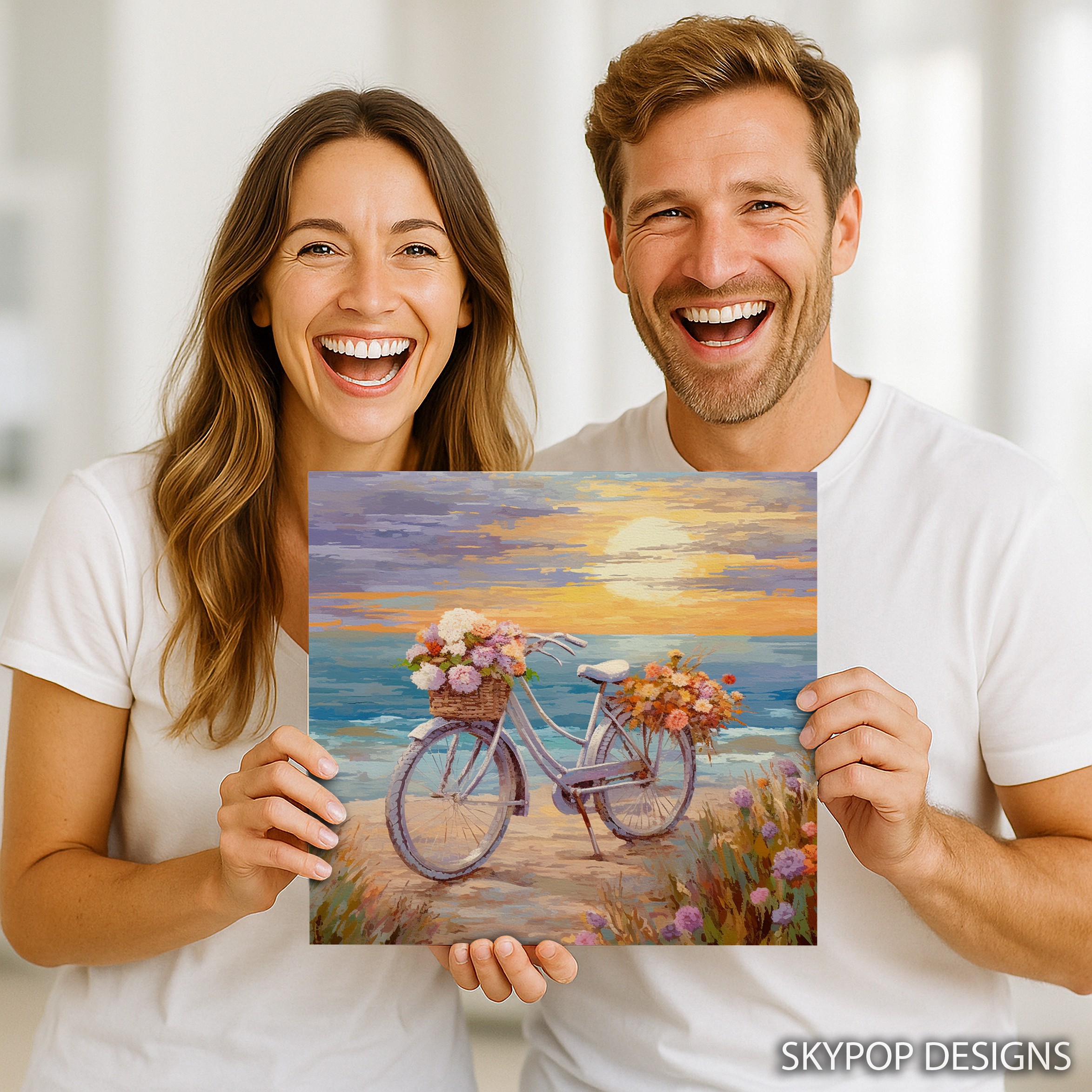 3.jpg Beach Bicycle Bliss Art