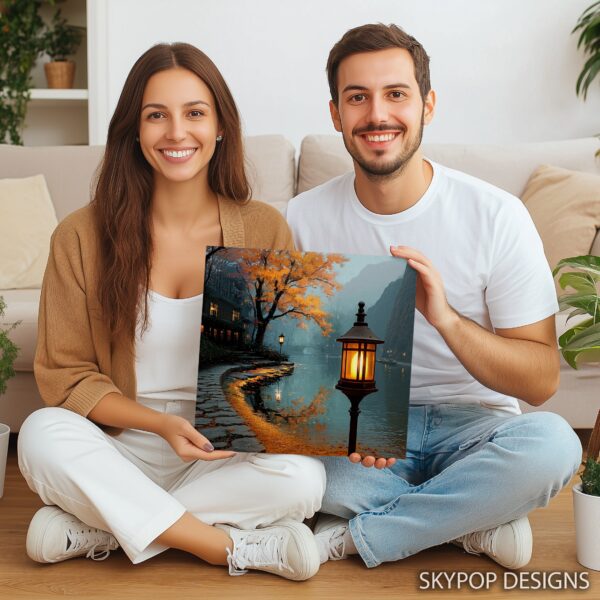 Autumn Lantern Art