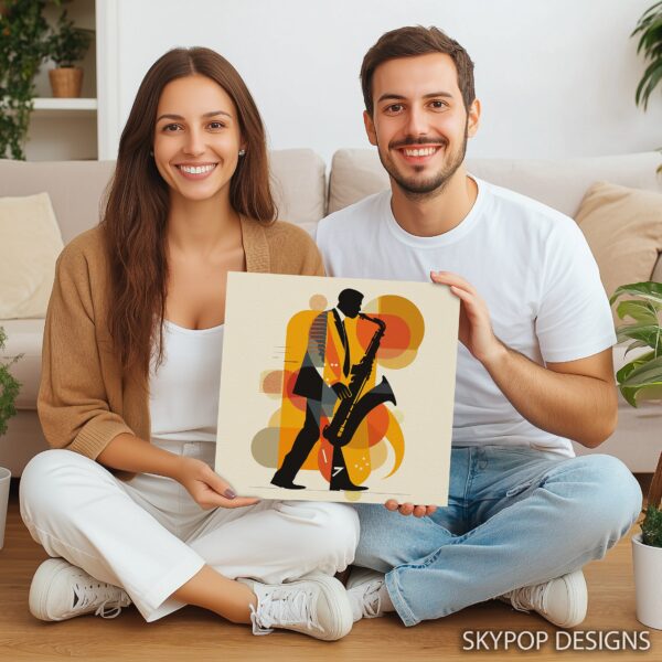 Jazz Saxophone Player Art