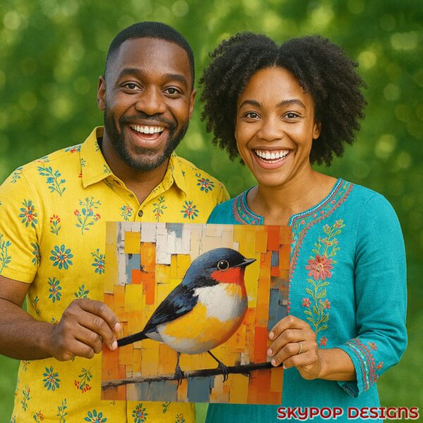 Colorful Bird Art