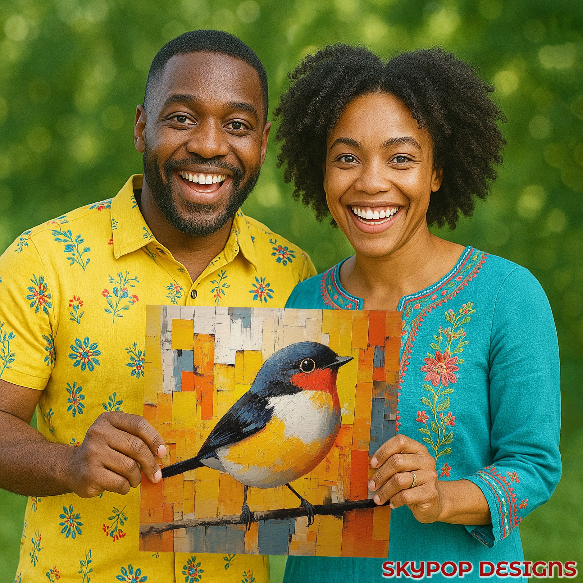 3.jpg Colorful Bird Art