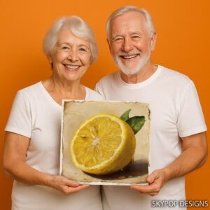Lemon Slice Art