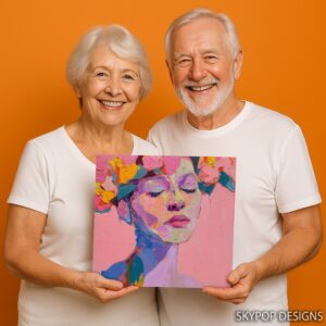 Vibrant Face Art