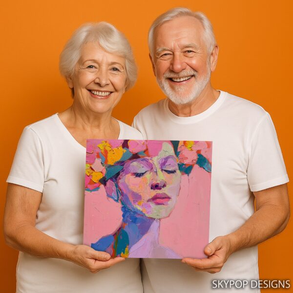 Vibrant Face Art