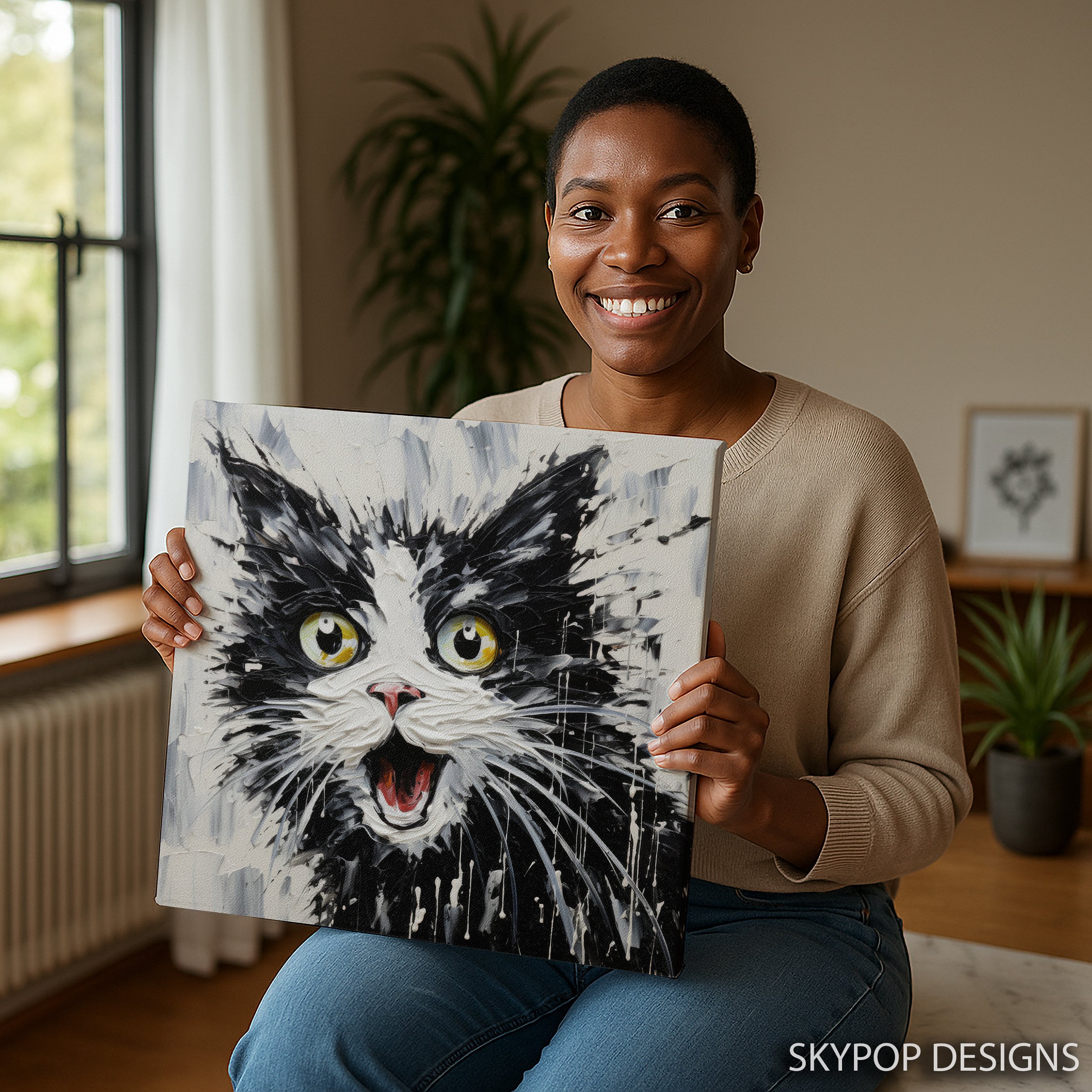 3.jpg Cat Scream Art