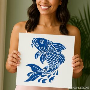 Koi Fish Art