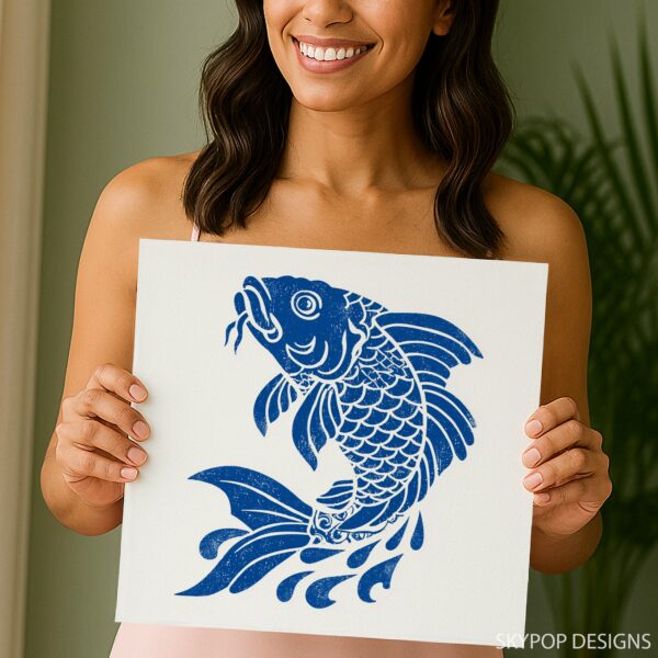 Koi Fish Art
