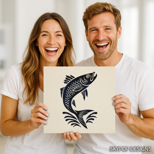 Jumping Fish Art