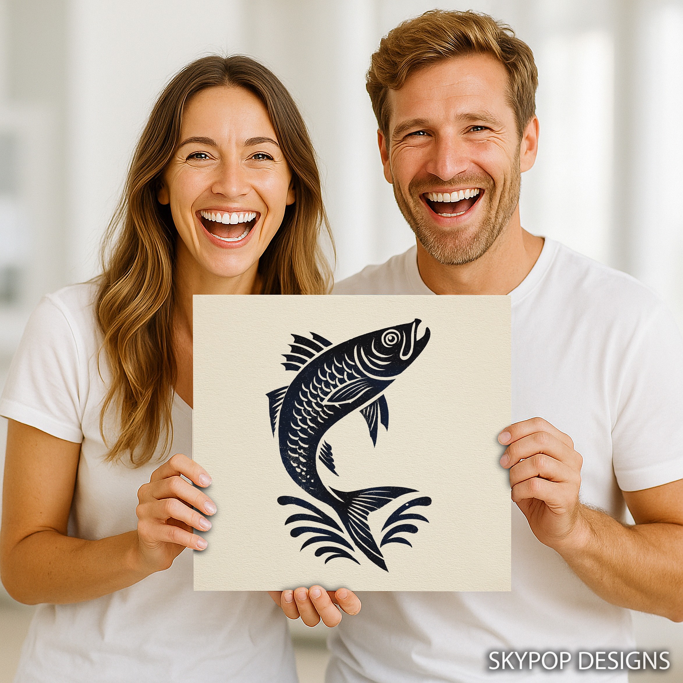 3.jpg Jumping Fish Art