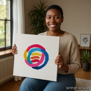 Colorful Circles Art
