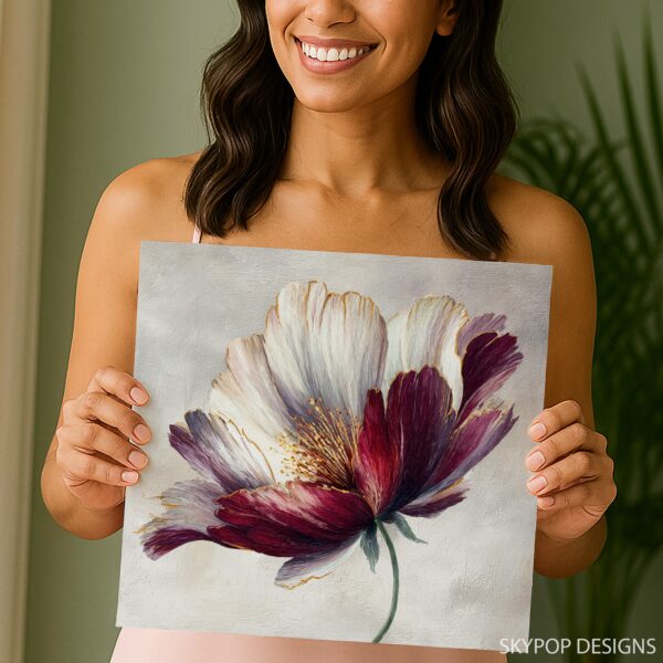 Peony Bloom Art