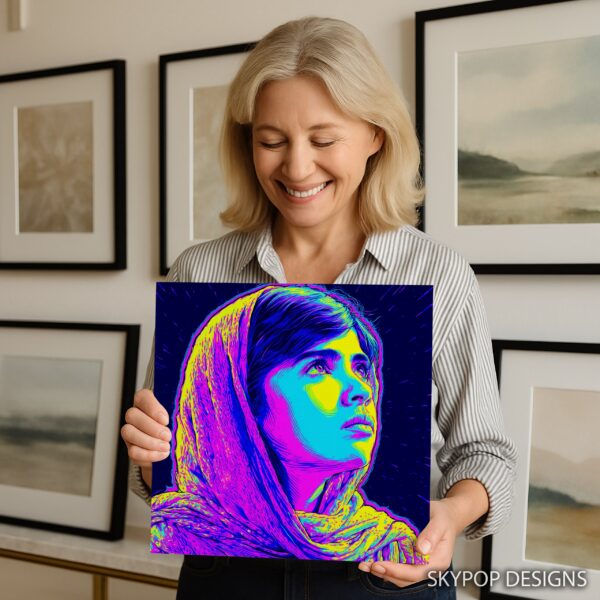 Neon Portrait Art