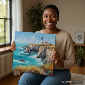 Coastal Lighthouse Art