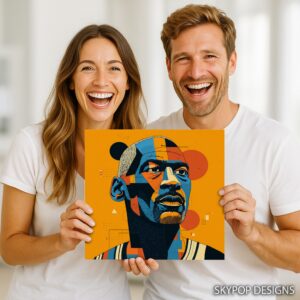 Geometric Portrait Art