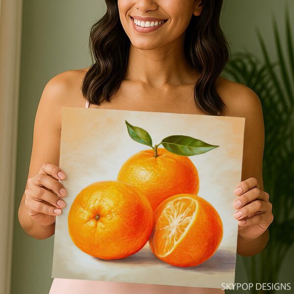 Orange Slice Art