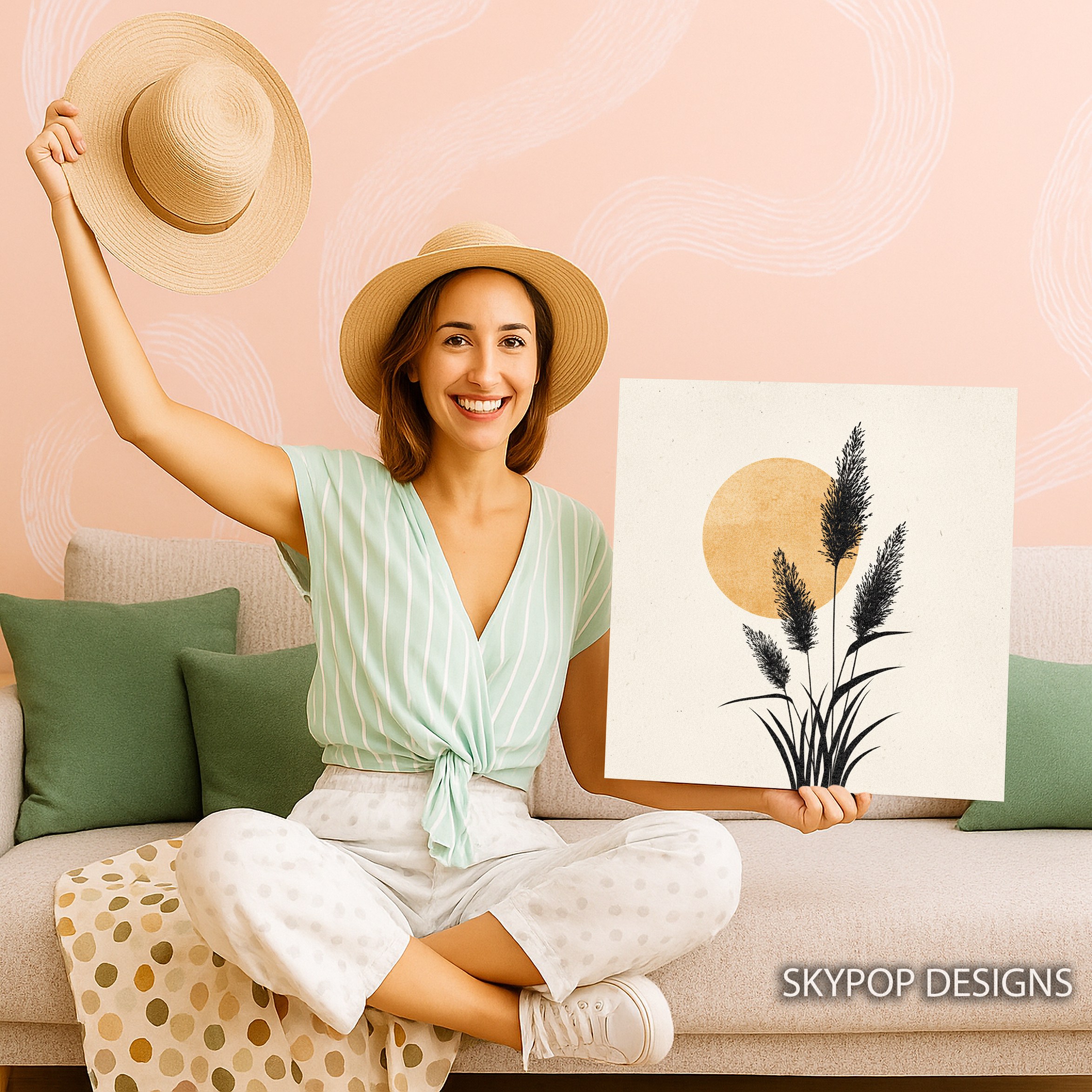 3.jpg Sunset Grass Silhouette Art