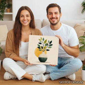 Botanical Vase Art