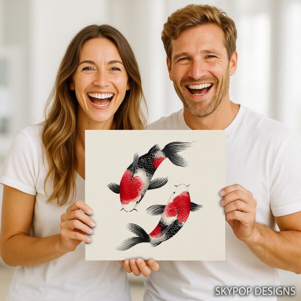 Koi Fish Art