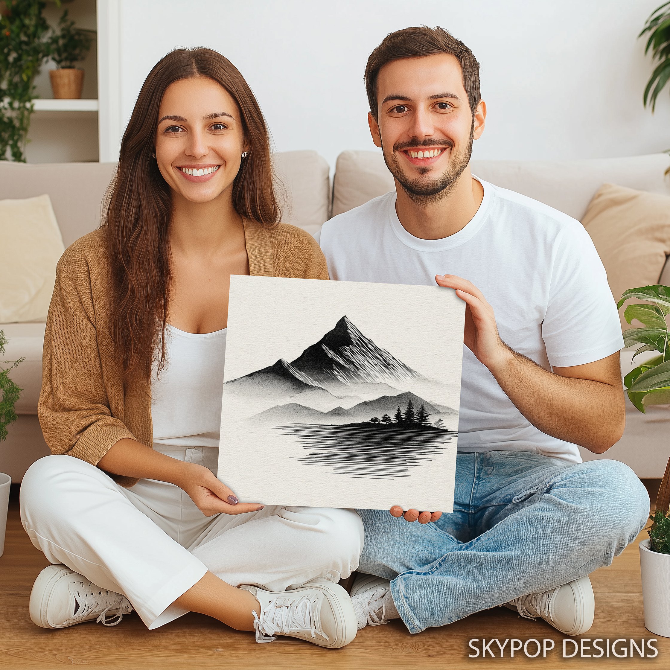 3.jpg Mountain Reflection Art